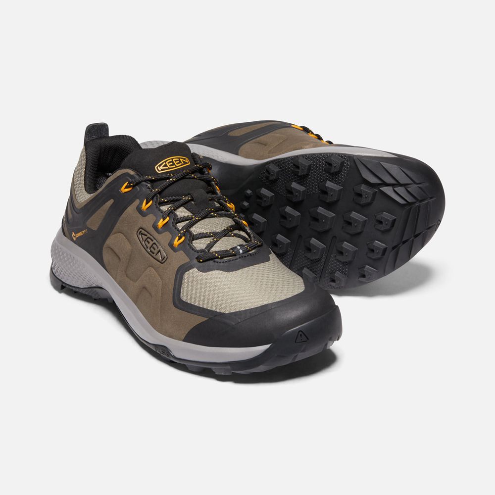 Keen Vandringsskor Herr Bruna/Svarta - Explore Waterproof - 073852YNG
